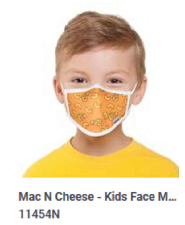 Odd Kids Mask Mac N Cheese