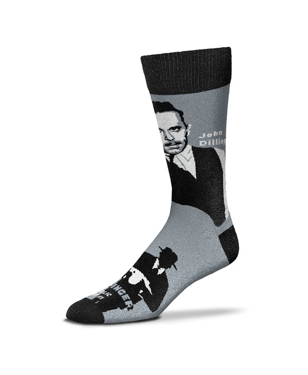 John Dillinger Historical Mens Socks