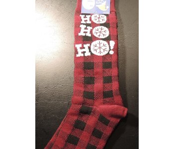 Mens Christmas Ho Ho Ho Dress Socks