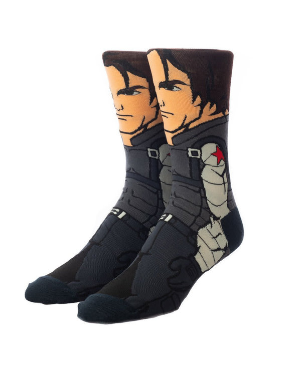 The Winter Soldier 360 Crew Socks Large