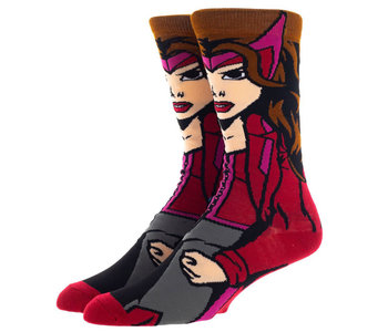 Scarlet Witch 360 Crew Socks Large