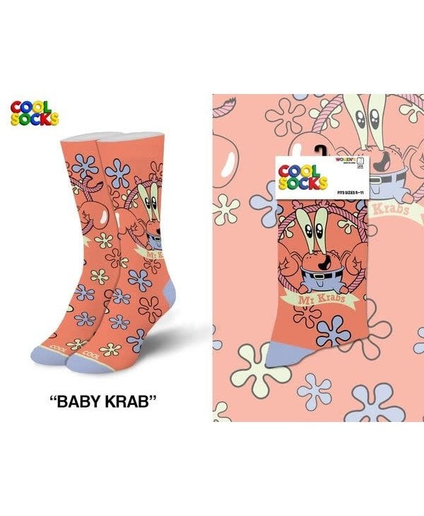 Baby Krab Crew Socks Medium