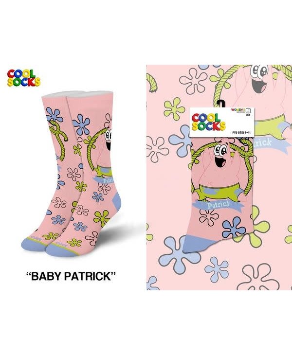 Baby Patrick Crew Socks Medium
