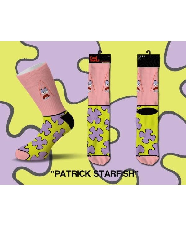 Patrick Star Crew Socks Large