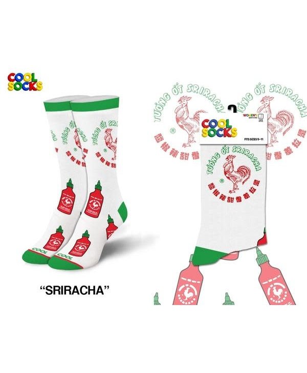 Sriracha All Over Crew Socks Medium
