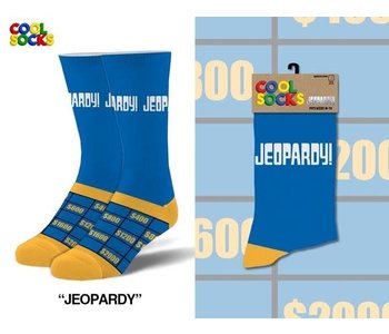 Jeopardy Crew Socks Large