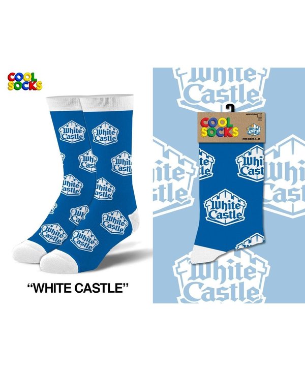 White Castle Crew Socks Large