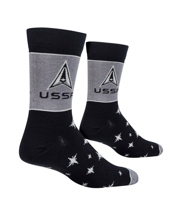 Space Force Crew Socks Large