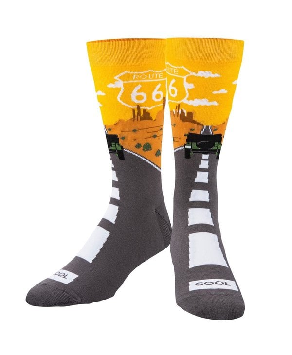 Route 66 Crew Socks Large