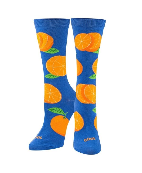 Oranges Crew Socks Medium