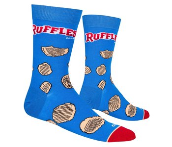 Ruffles Chips Crew Socks Large