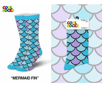 Mermaid Fin Crew Socks Medium