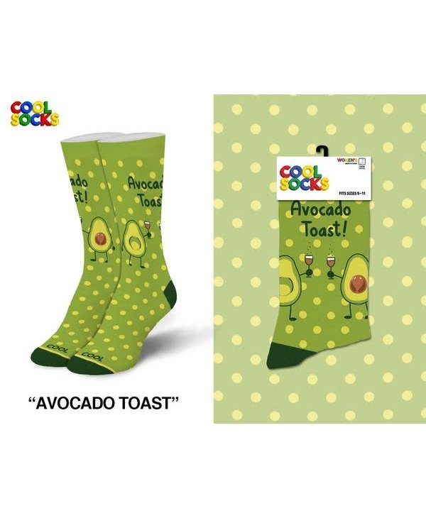 Avocado Toast Crew Socks Medium