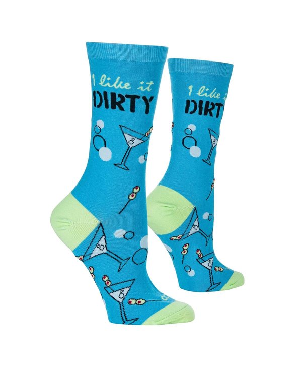 I Like It Dirty Crew Socks Medium