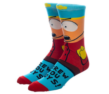South Park Cartman 360 Crew Socks Large