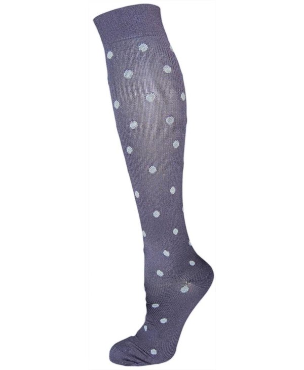 Women'sWomen's Polka Dot Compression Lite Support Socks