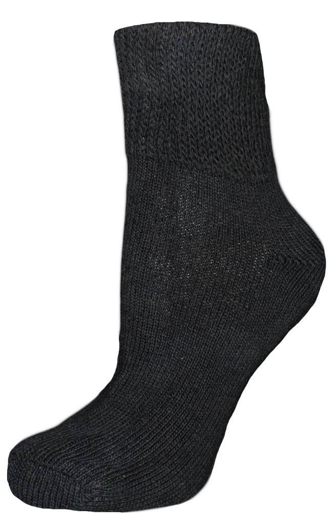 Women's Diabetic Quarter Top Socks - Solid Color - The Sox Market
