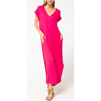 jersey knit maxi dress
