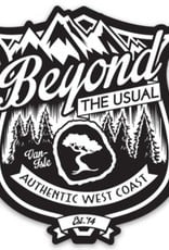 Beyond The Usual BTU Badge Magnet 3"