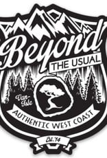 Beyond The Usual BTU Badge Magnet 3"
