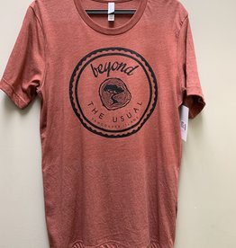 Beyond The Usual BTU Men's Icon Tee  - Rust