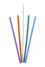 Colibri Canada Colibri Silicone Straw pack (4) + cleaner