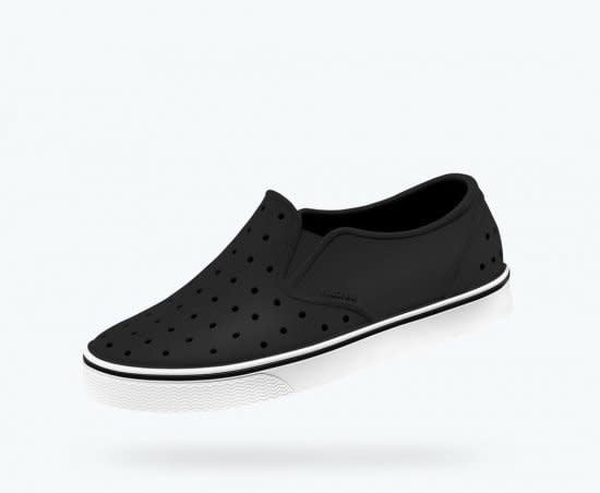 Native Shoes Miles Youth Jiffy Black/ Shell White