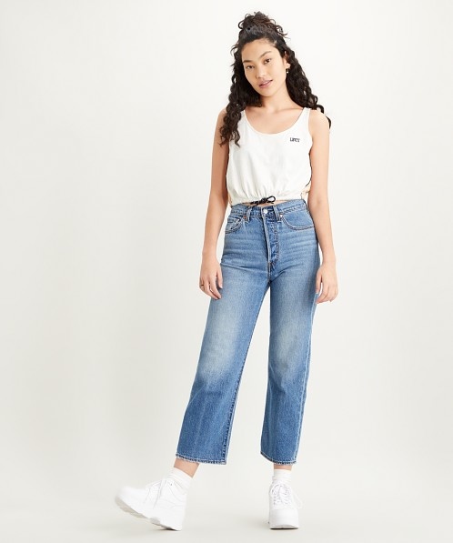 Levi's Ribcage Straight Ankle Jeans for Women