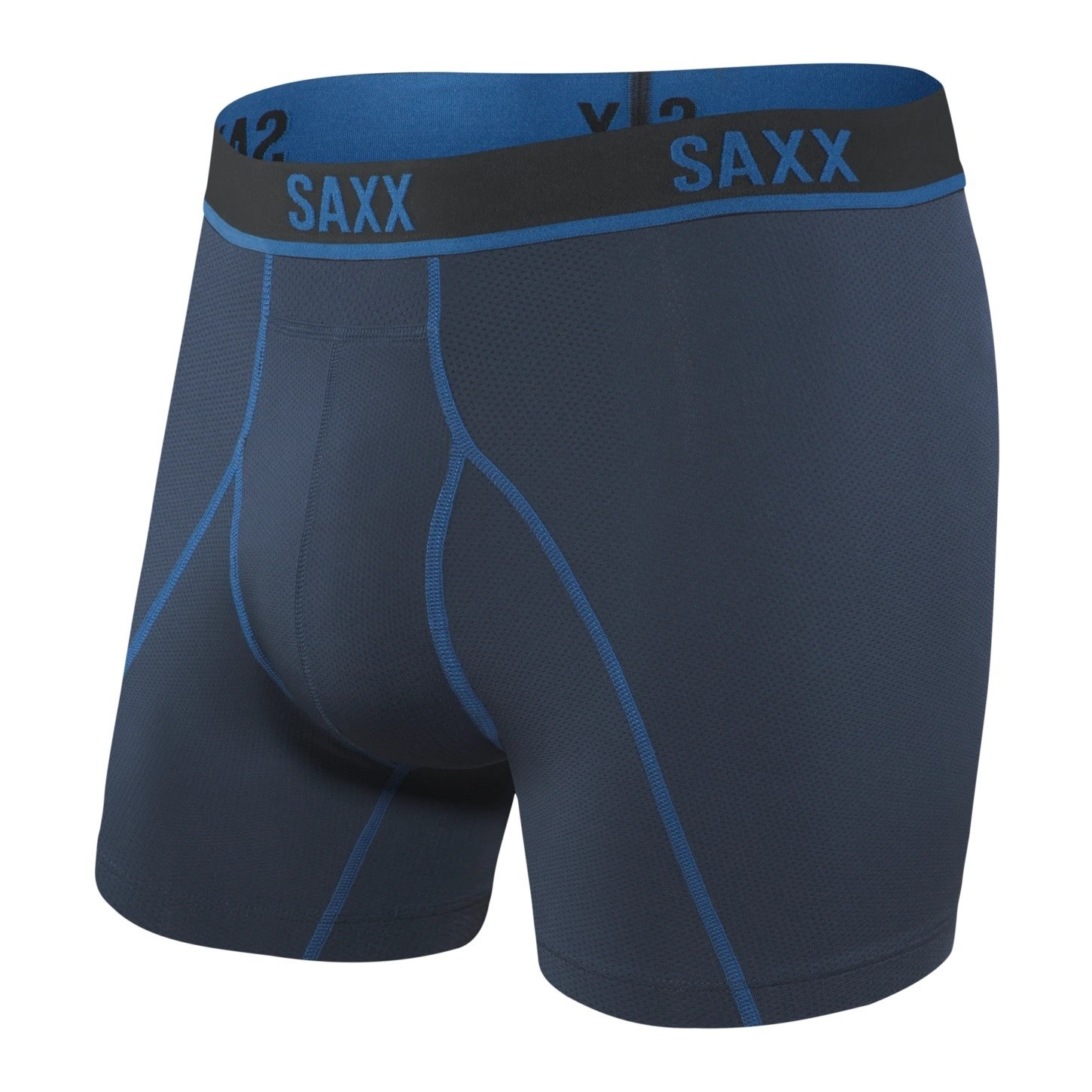 SAXX Kinetic HD Boxer Brief Black Sonic Stripe –