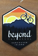 Beyond The Usual BTU Bike Life Sticker  3 "