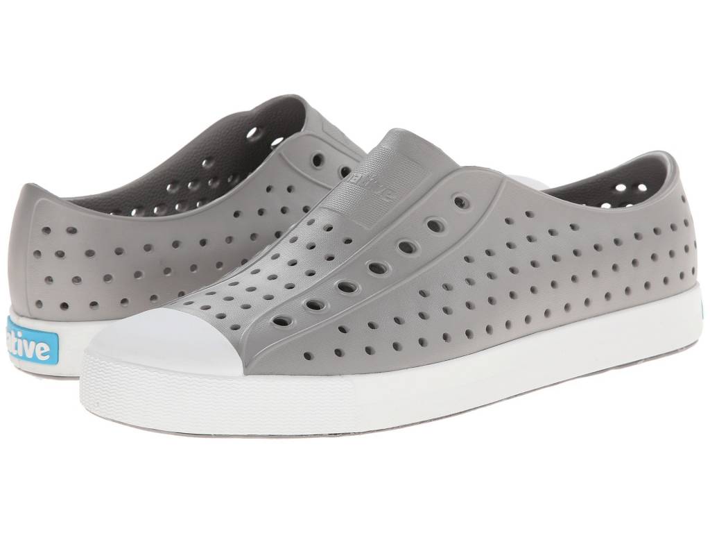 Native Shoes Jefferson Adult - Pigeon Grey/Shell White