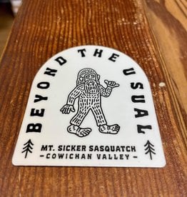 Beyond The Usual BTU Sasquatch Sticker 3”