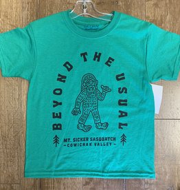 Beyond The Usual BTU Youth Sasquatch Tee