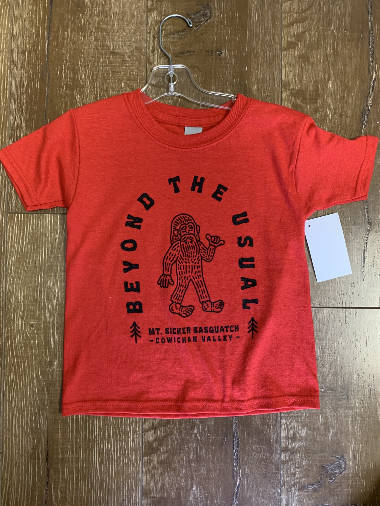 Beyond The Usual BTU Youth Sasquatch Tee