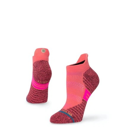 Stance Socks Stance Women's Ath Cross Over Tab- Coral