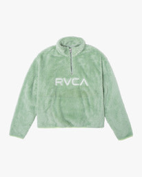 RVCA Relaxed RVCA 1/4 zip Fleece