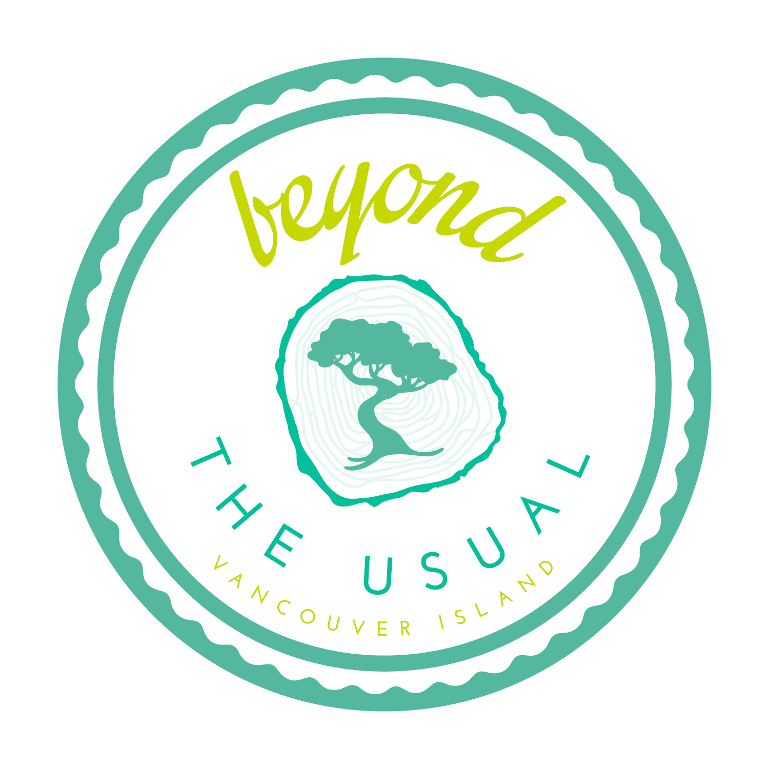 Beyond The Usual BTU Color Icon Sticker  3"