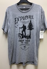 Beyond The Usual Explore Triblend Tee Men's Heather Grey