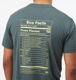 Tentree Clothing Tentree Men's Eco Facts Tee - Sea Green