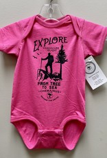 Beyond The Usual BTU Explore Infant Onesies