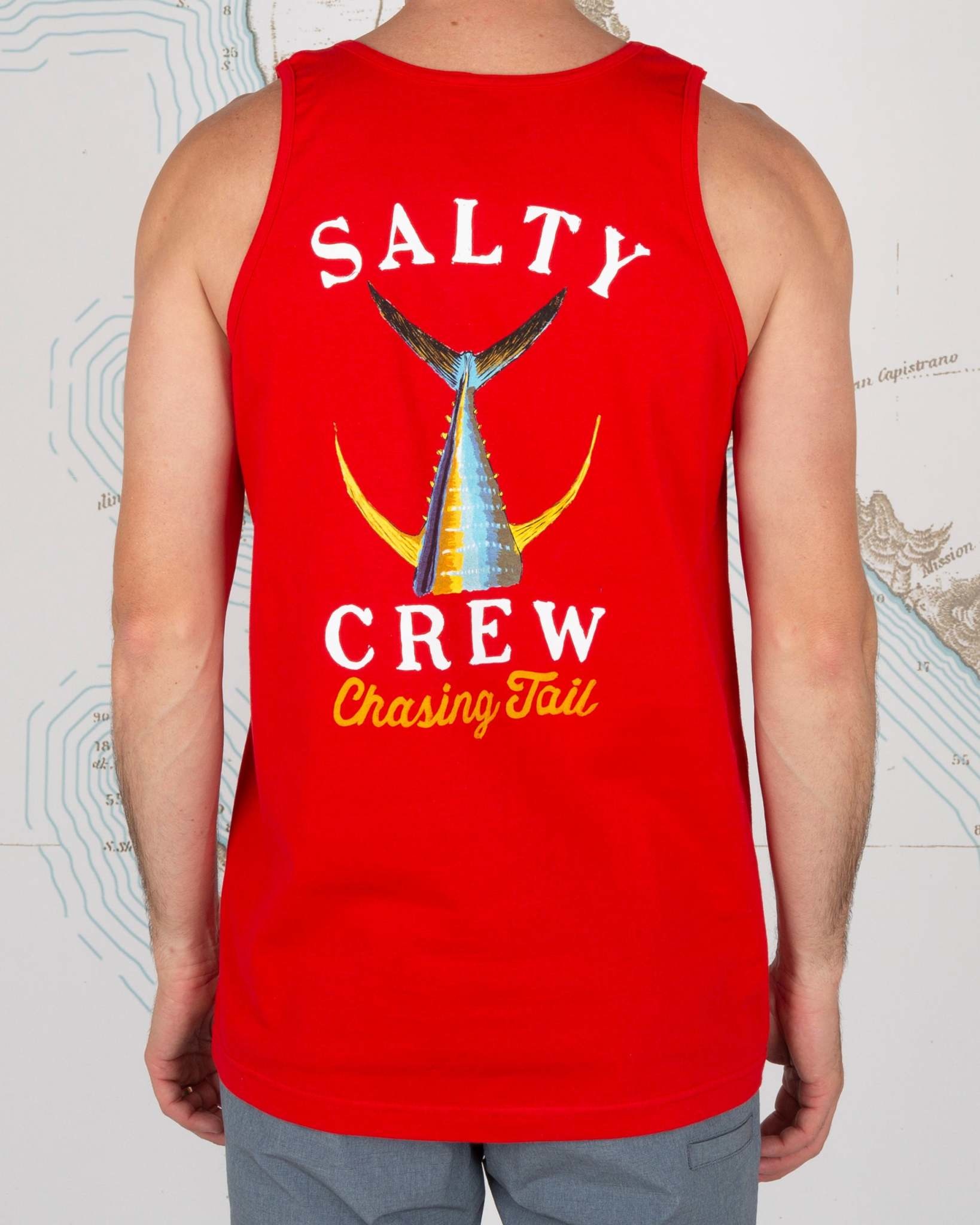 Salty Crew Salty Crew Tailed Tank - Red