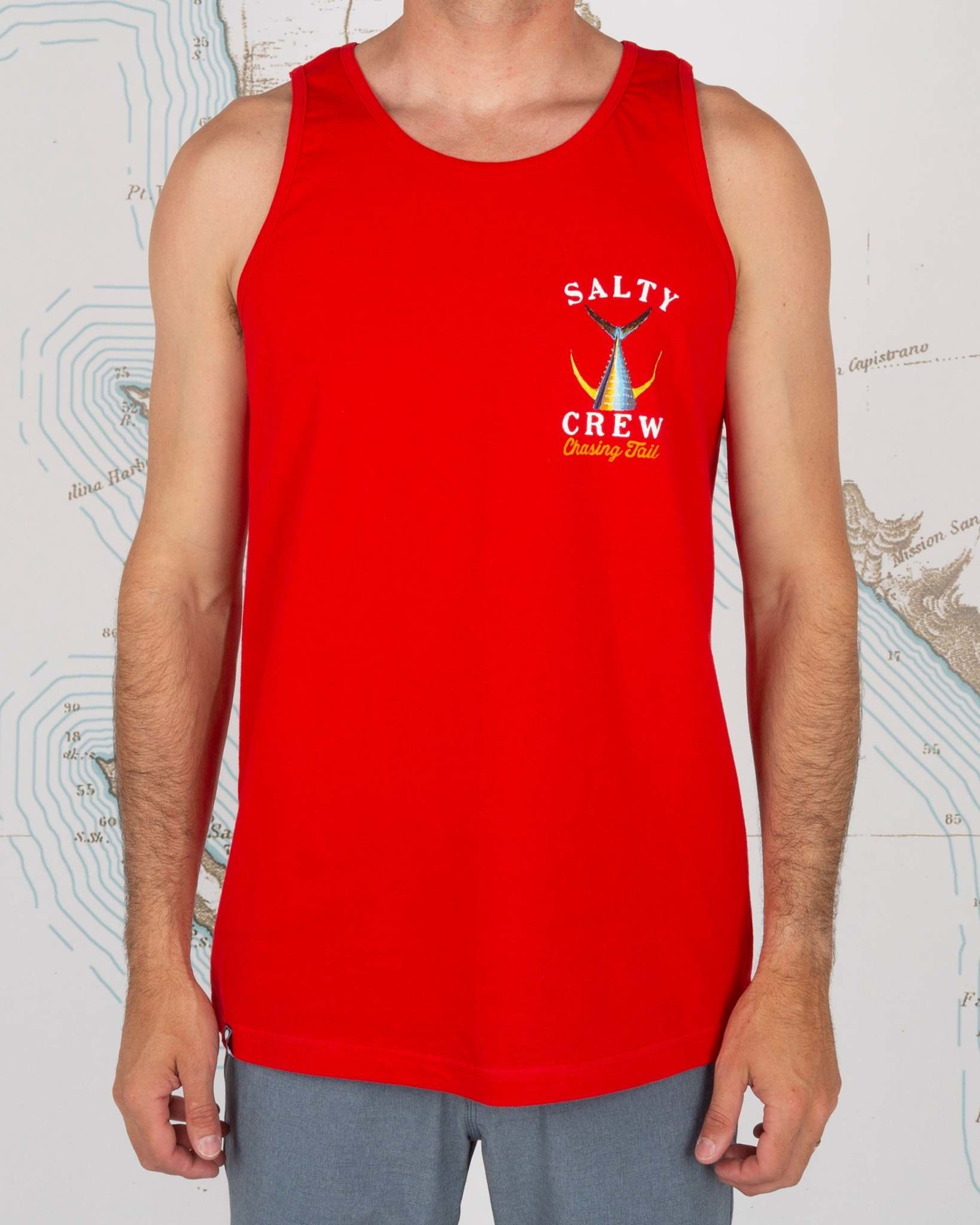 Salty Crew Salty Crew Tailed Tank - Red