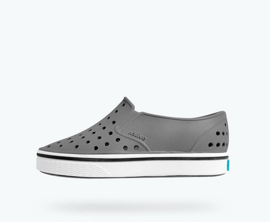 Native Shoes Native Shoes Miles Child Dublin Grey Shell White