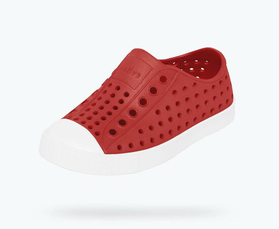 Native Shoes Native Shoes Jefferson Junior - Torch Red/Shell White