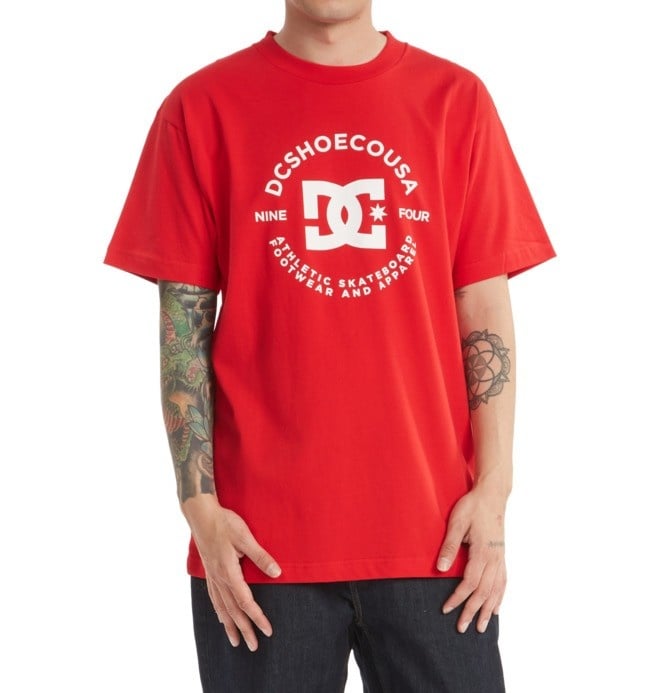 DC Shoes Men's Star Pilot Tee - Red