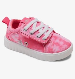 Roxy Roxy Toddler Girl's Sheilahh Slip-On Shoes - pink/white