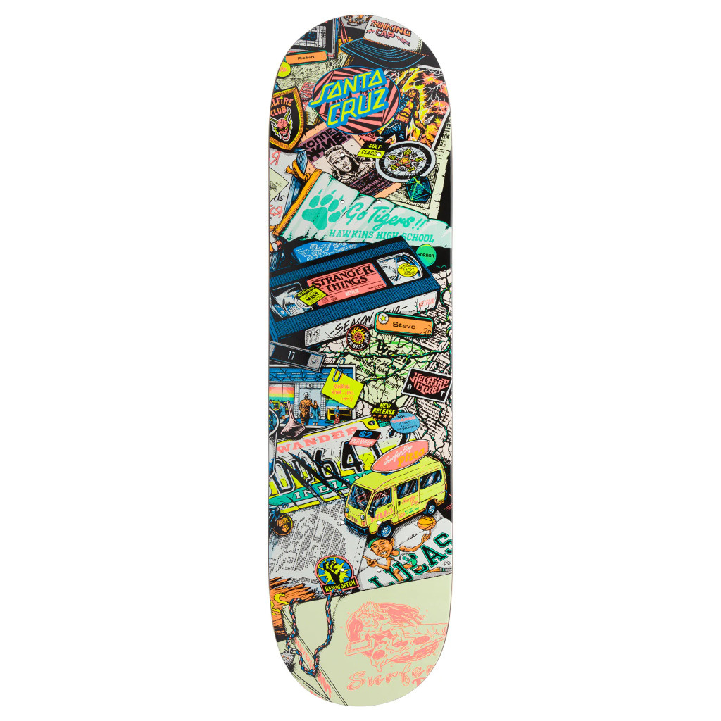 Santa Cruz Santa Cruz Deck Stranger Things Season 4  8.25x31.8