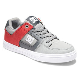 DC Shoe Co. DC Kids Pure Elastic - Grey Grey White XSSW