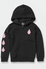 Volcom Volcom Youth Iconic Stone Zip - New Black