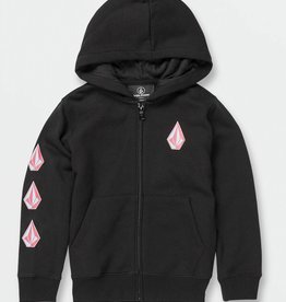 Volcom Volcom Youth Iconic Stone Zip - New Black